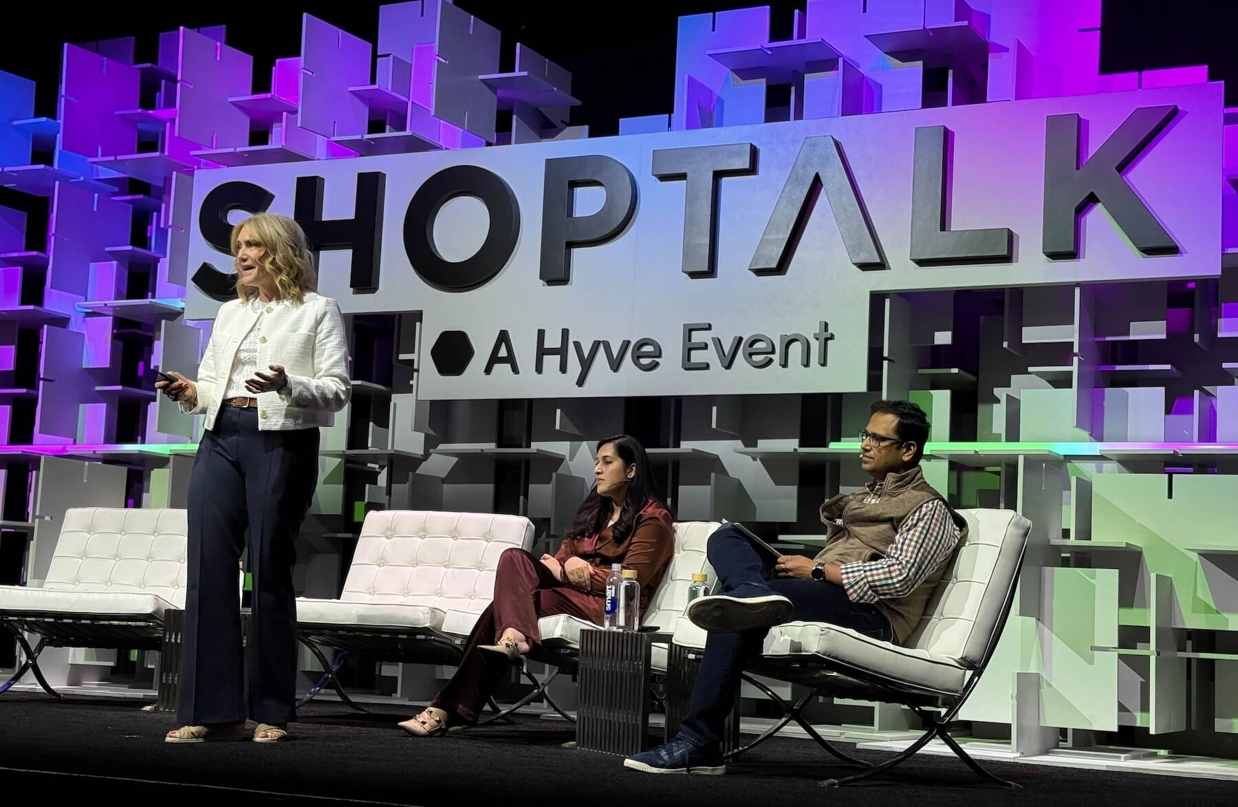 Keri McGhee takes the main stage at Shoptalk