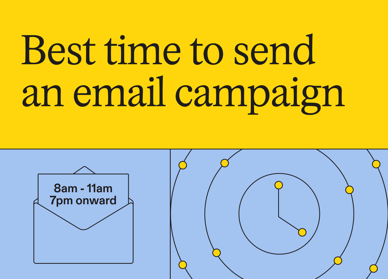 The best time to send an email campaign 