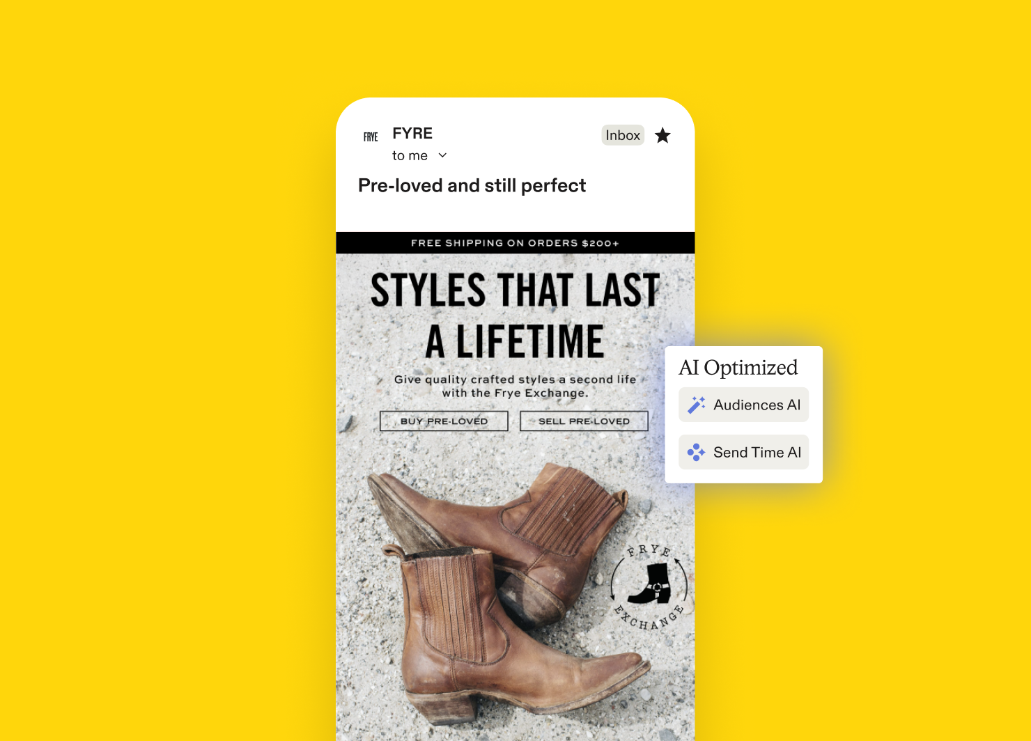 An email from The Frye Company: A High-Stakes Migration That Paid Off
