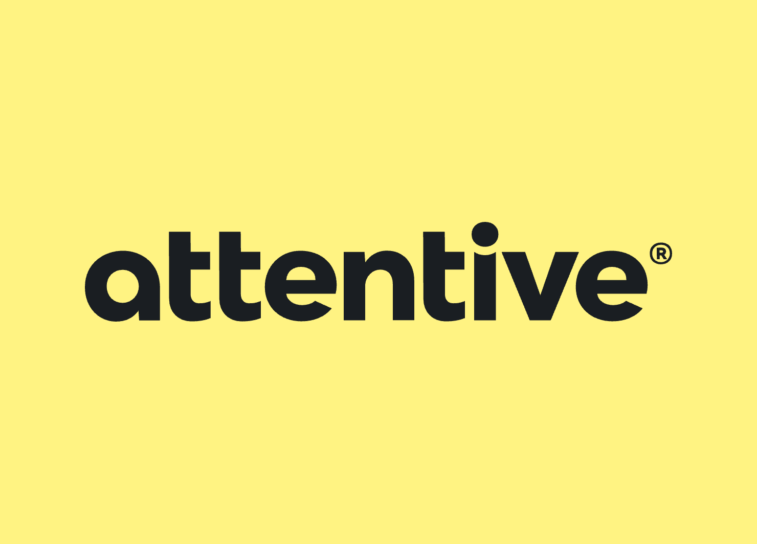 This gif shows the evolution of the Attentive yellow
