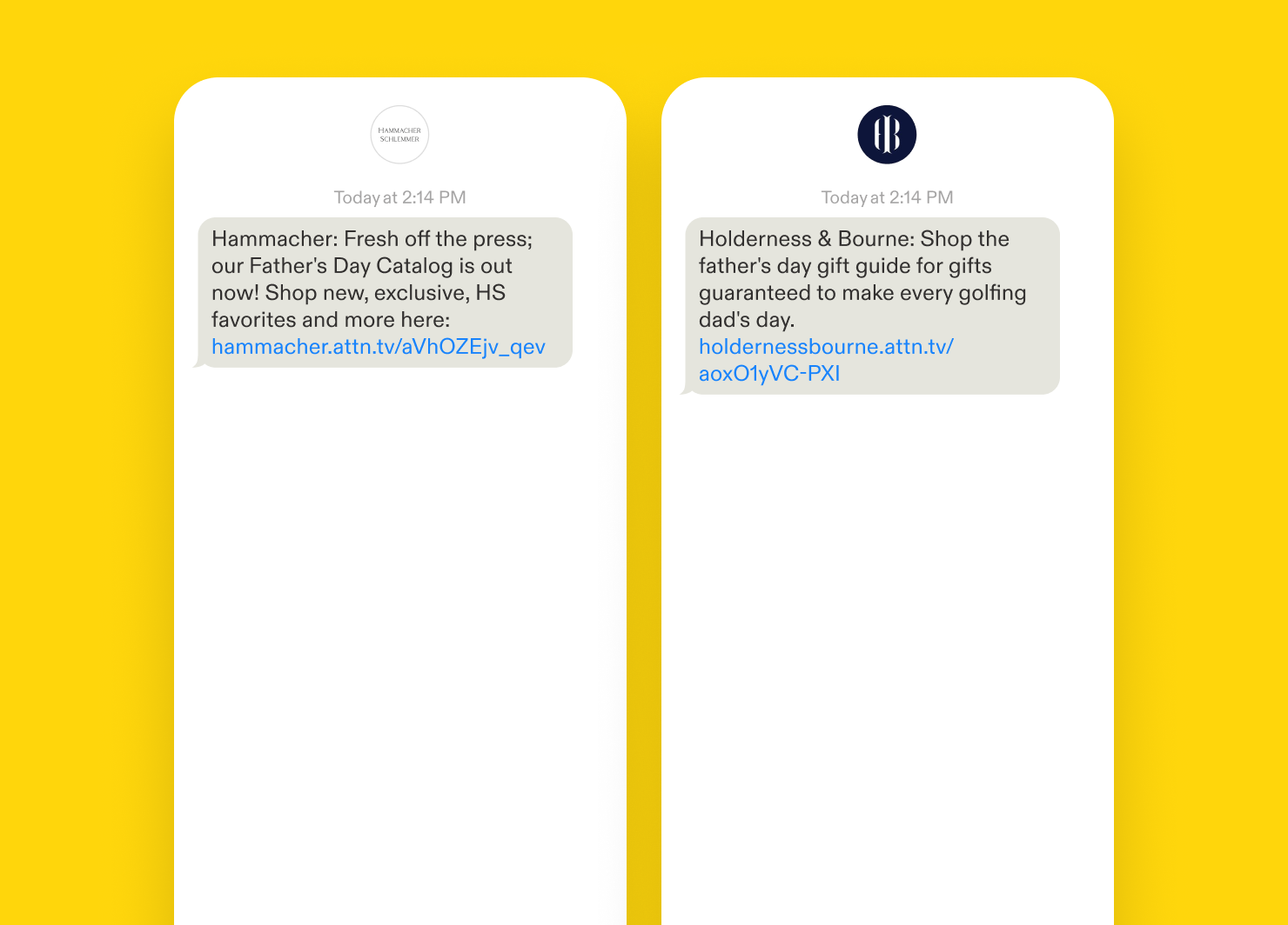 Father's Day text message examples 