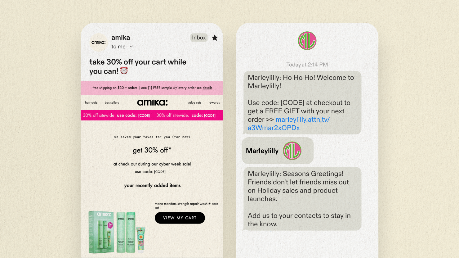 BFCM behavioral flow examples