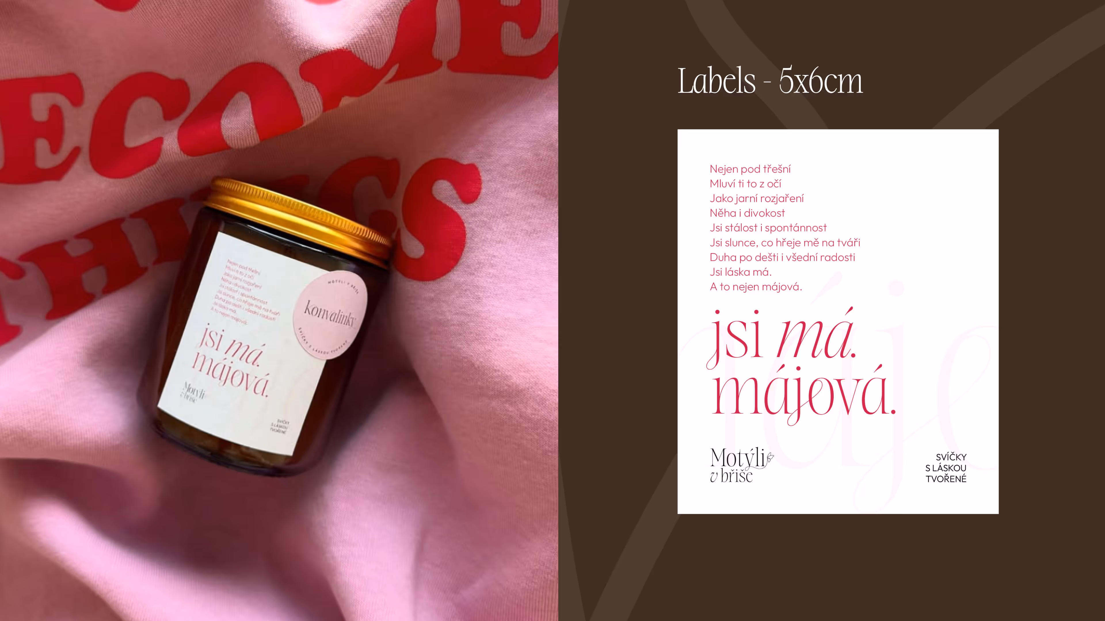 a jar of jam on a pink blanket