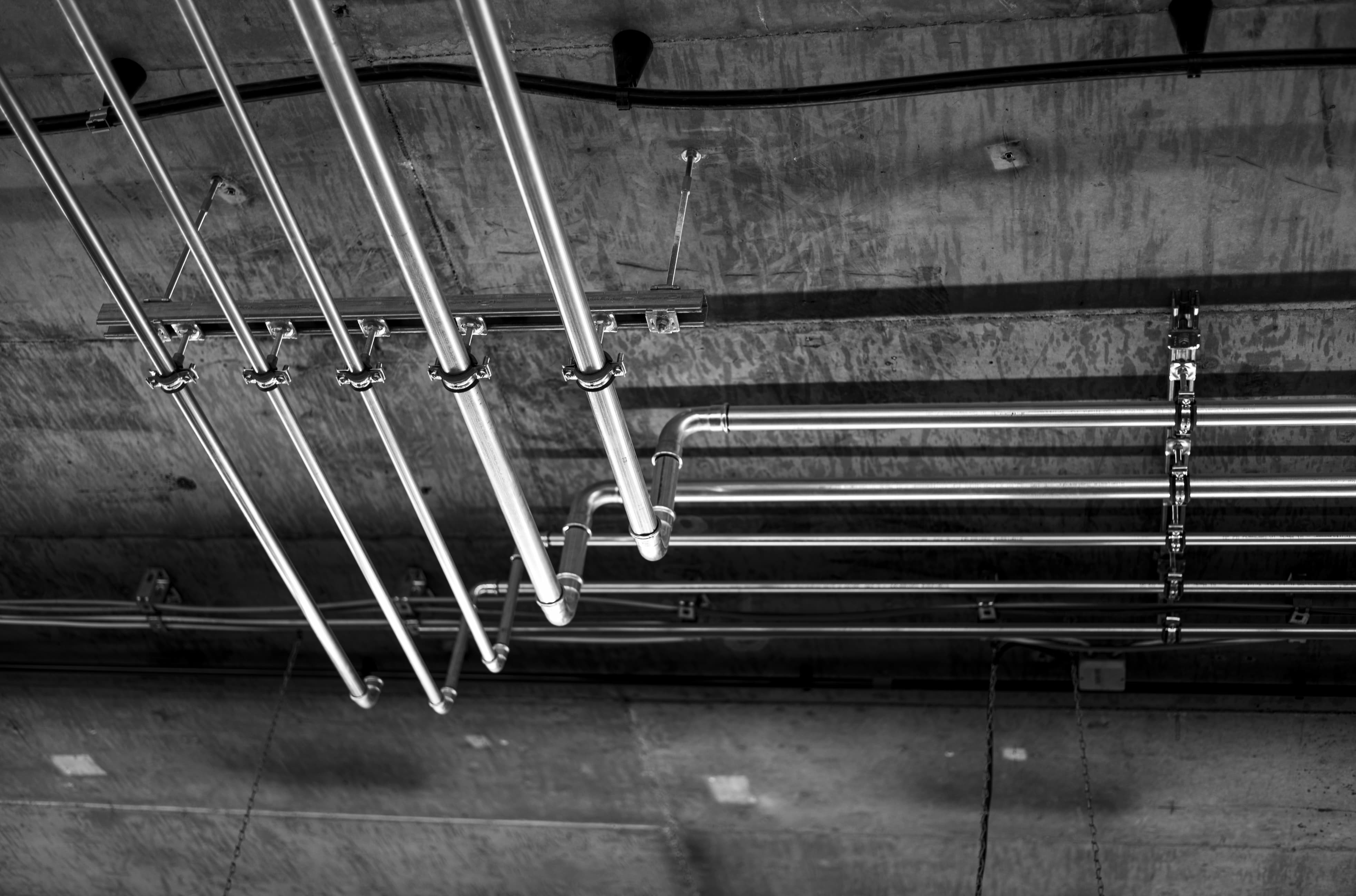 A group of pipes