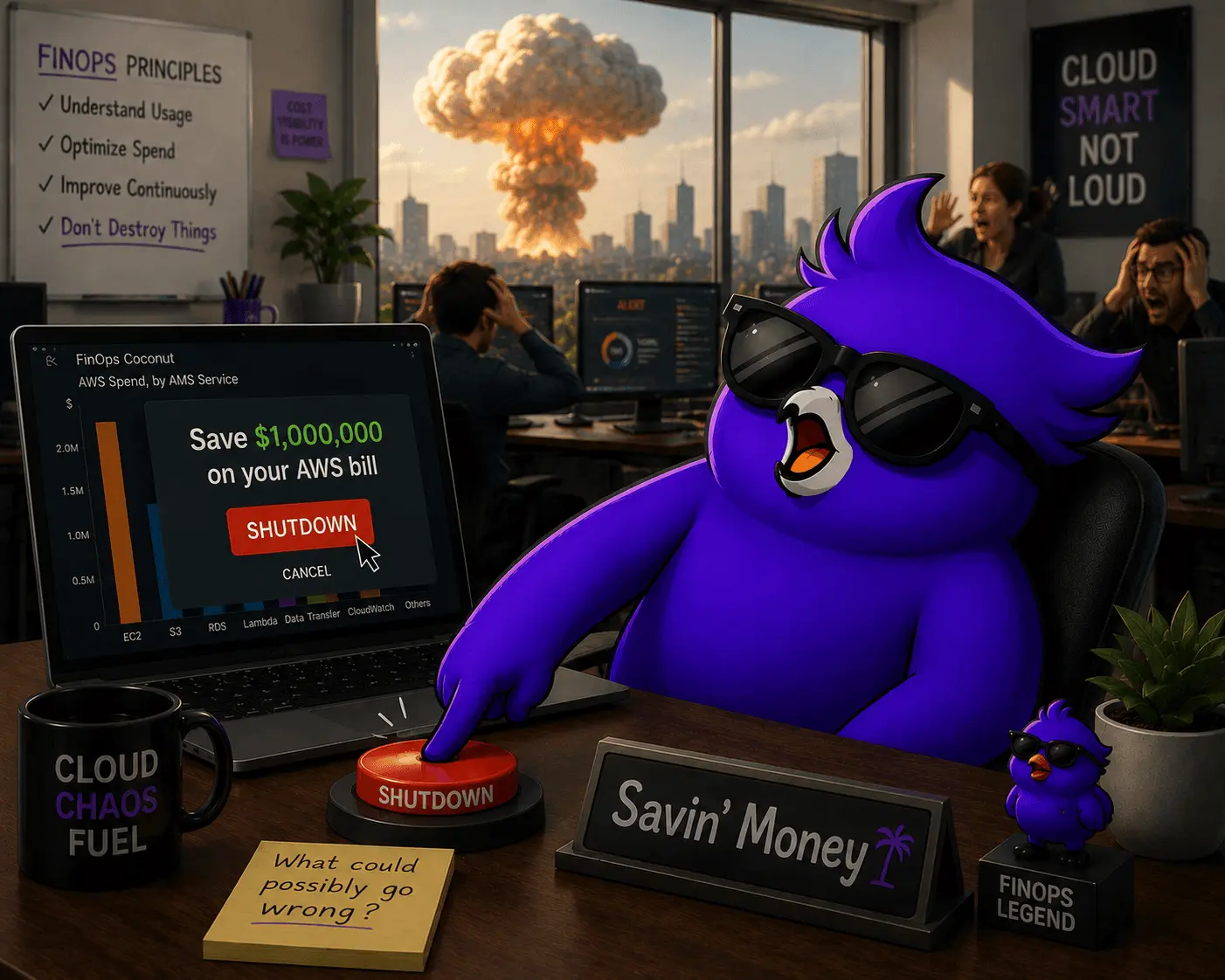 Shutting anything down in the cloud is a risk