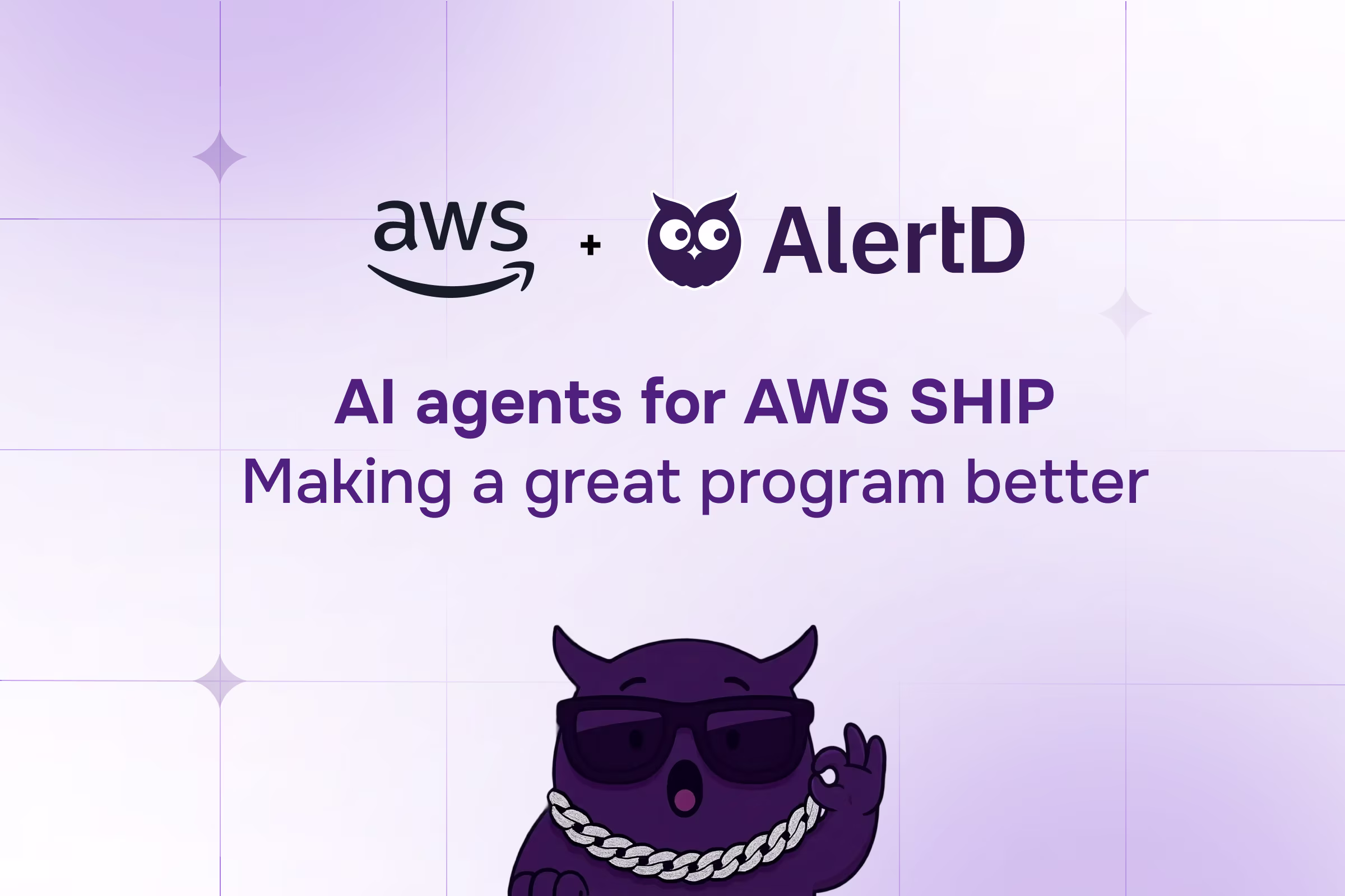 AI Agents for AWS SHIP, Powered by AlertD