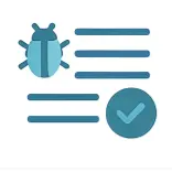 icon for the "test execution" section