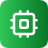 Broad Industry green icon 