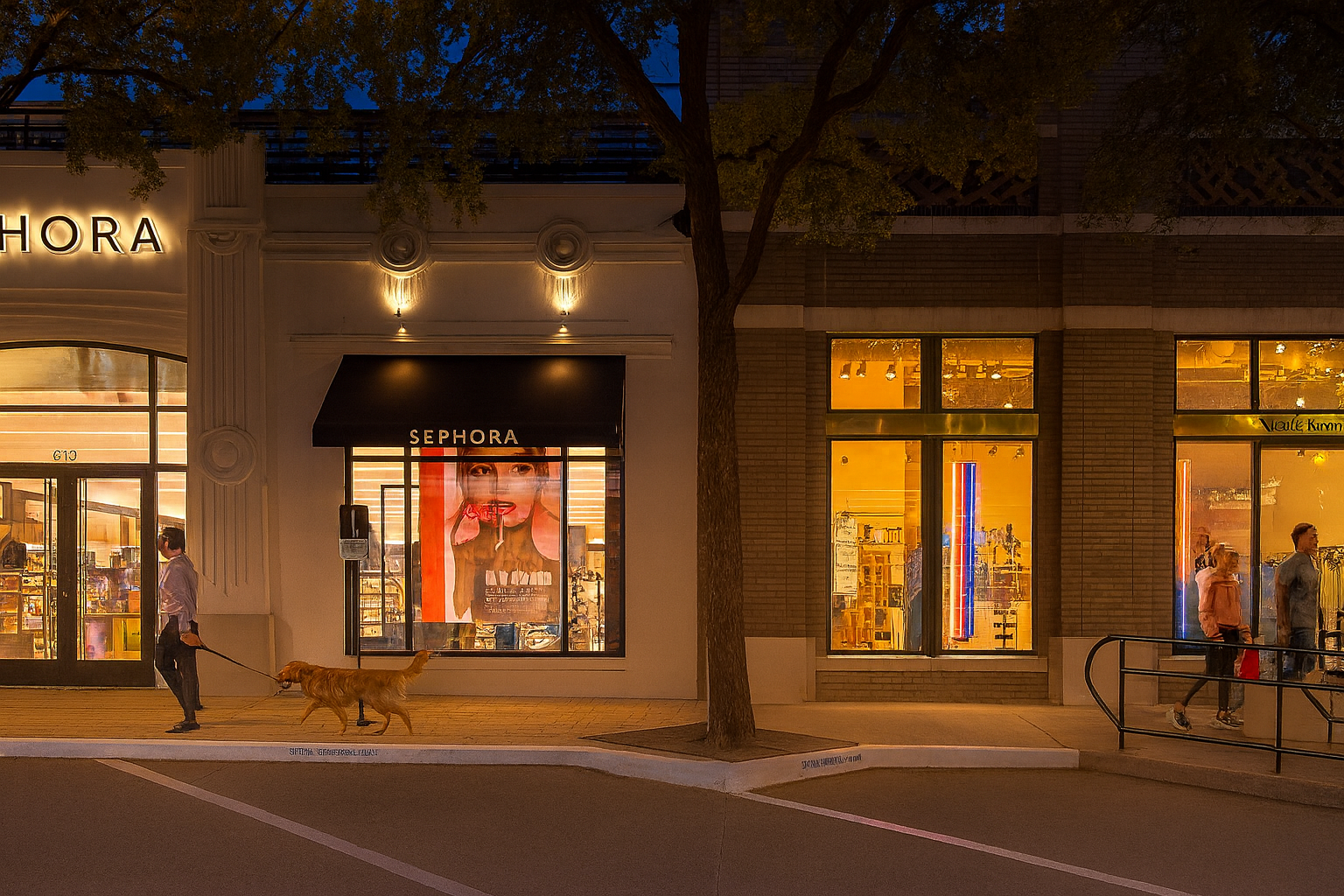 West Village mixed-use district in Uptown Dallas