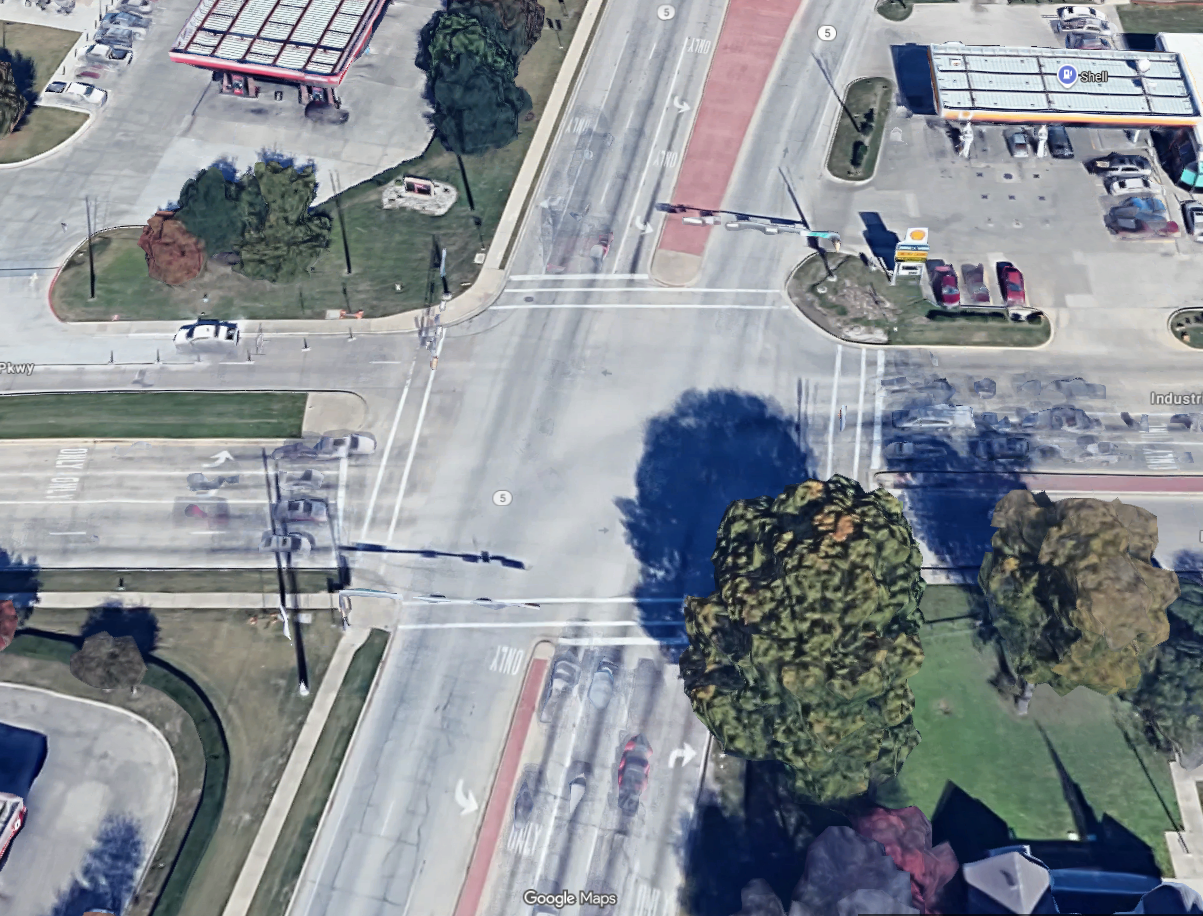 Eldorado Pkwy at Industrial Blvd