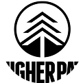 Logo for "The Higher Path" dispensary in Los Angeles