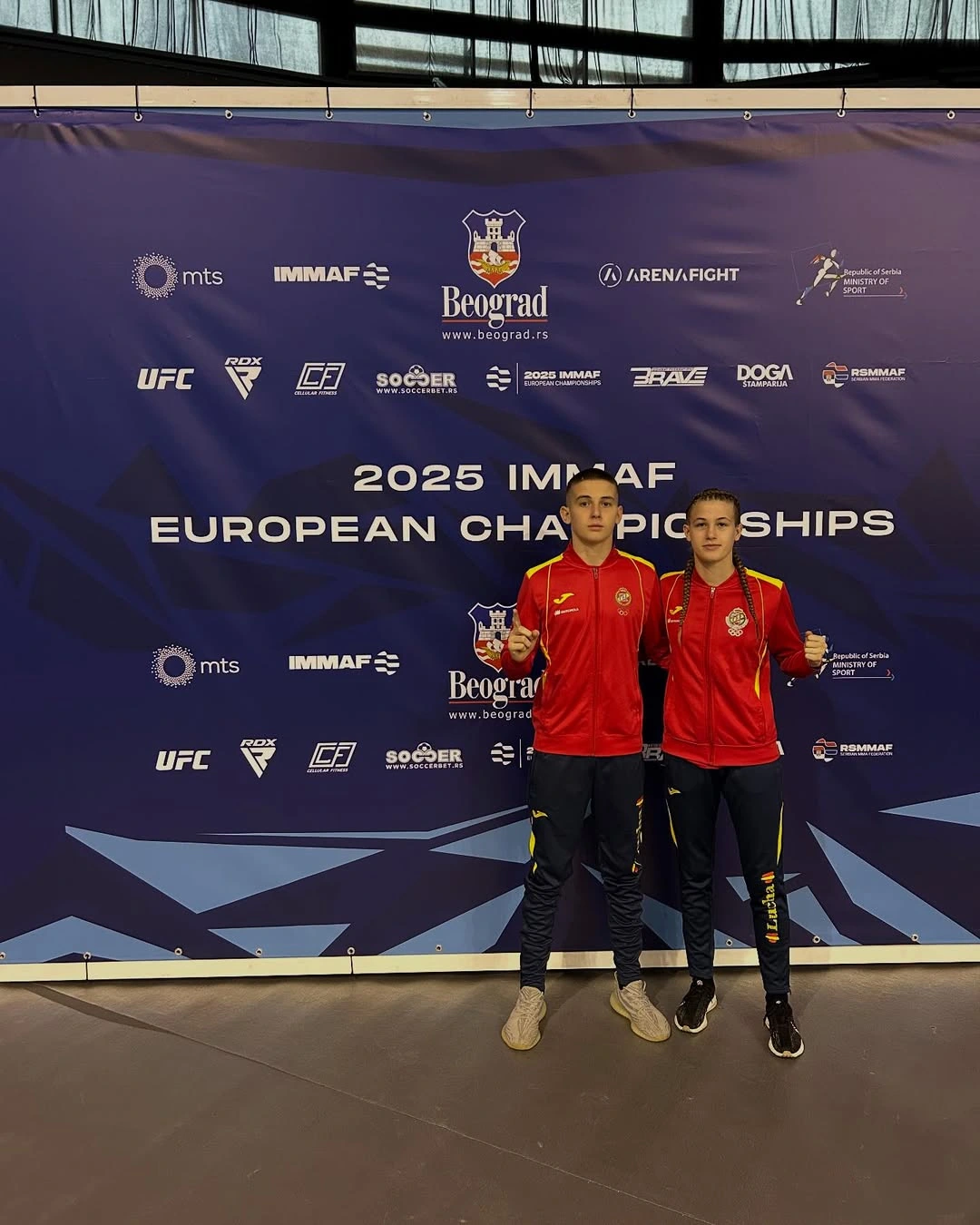 Peleadores de MMA y Bjj Campeones de españa a mano de la preparación física de Patrón 