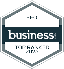Awarded as a top ranked SEO company on business.com