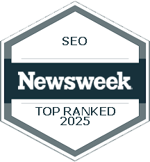 Awarded as a top ranked SEO company on Newsweek