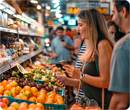 Experiência do Cliente no Supermercado