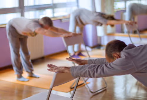 chair Yoga class