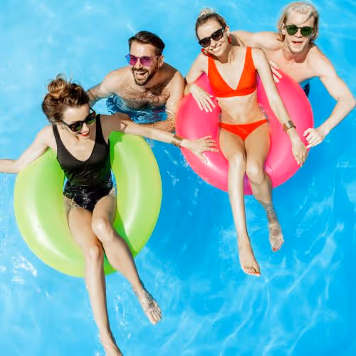 kids swimming