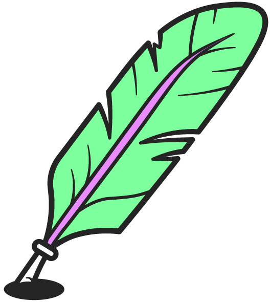 A magical quill