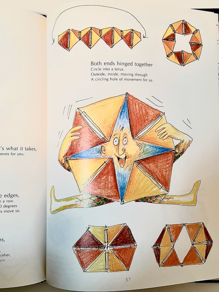 A whimsical story embodying the fun that can be had folding circles together. Includes colorful illustrations and hands-on folding activities. A great way to introduce geometry. Ages 5.