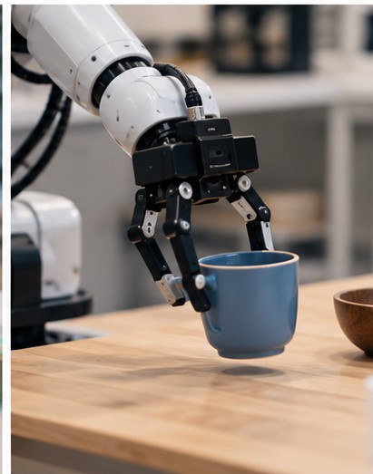 Reaching, Grasping, and Moving Objects with Robot Arms
