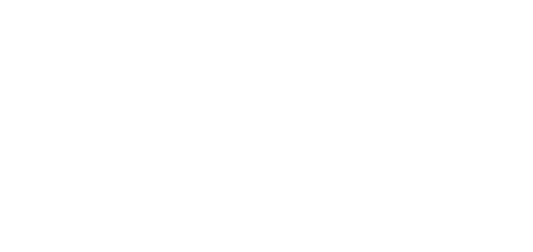Minimalist white geometric symbol with a curved line ending in a separate circle on black background.