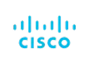 Cisco company logo with blue stylized bridge icon above the name.