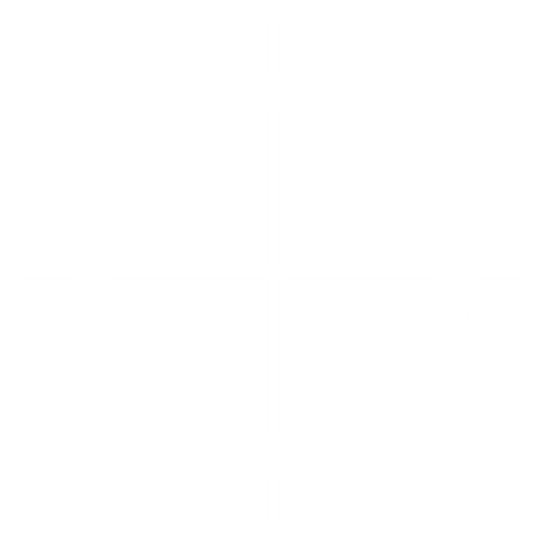 A white target symbol with two concentric circles and a cross at the center on a black background, conveying focus and precision.