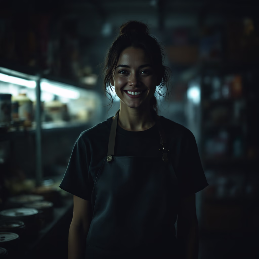 image of plated gourmet dish (for a fine dining restaurant)