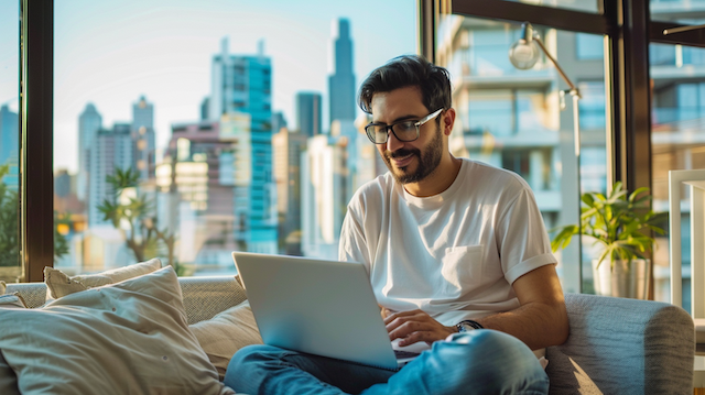 image of a teacher interacting with students using digital tools