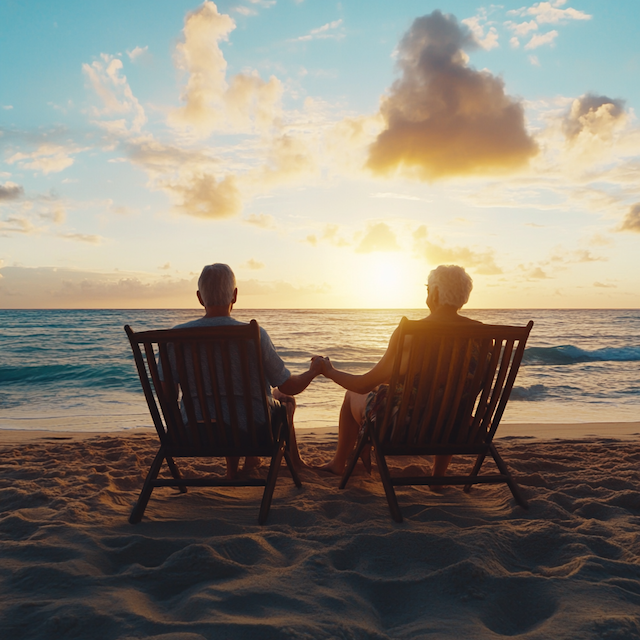 image of a traveler using a mobile app (for a travel tech)