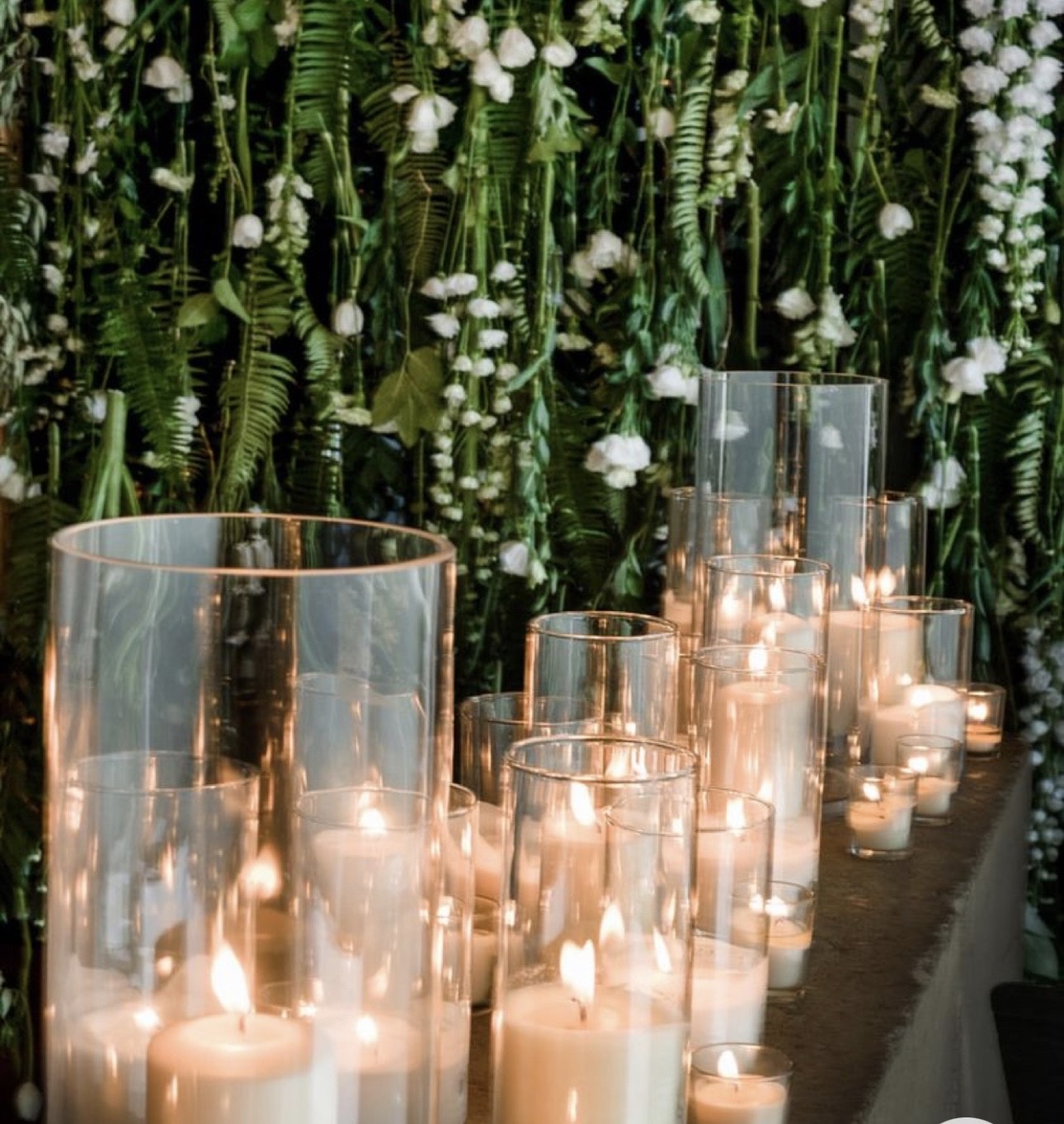 image of an indoor corporate event setup