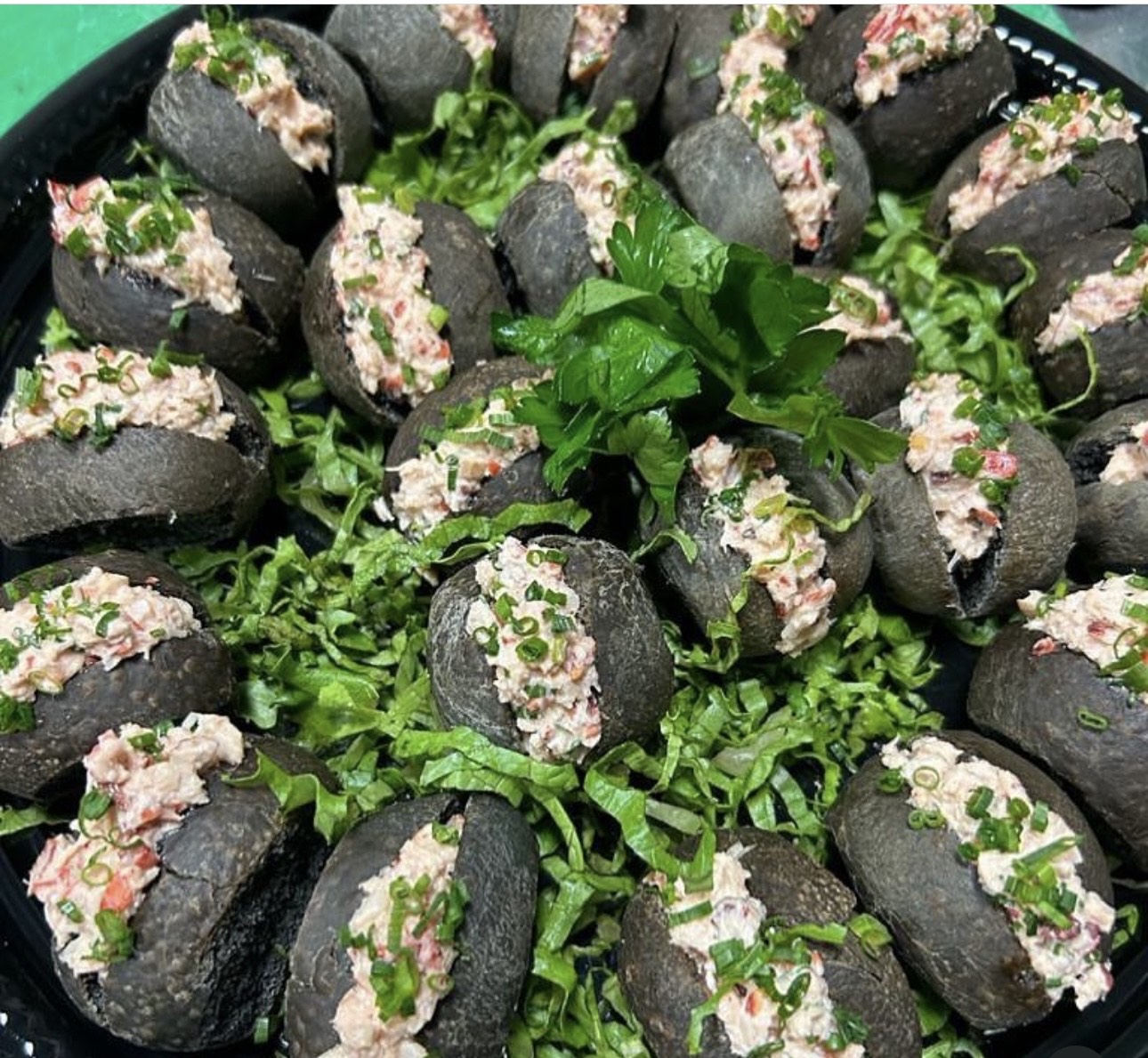 image of an indoor corporate event setup