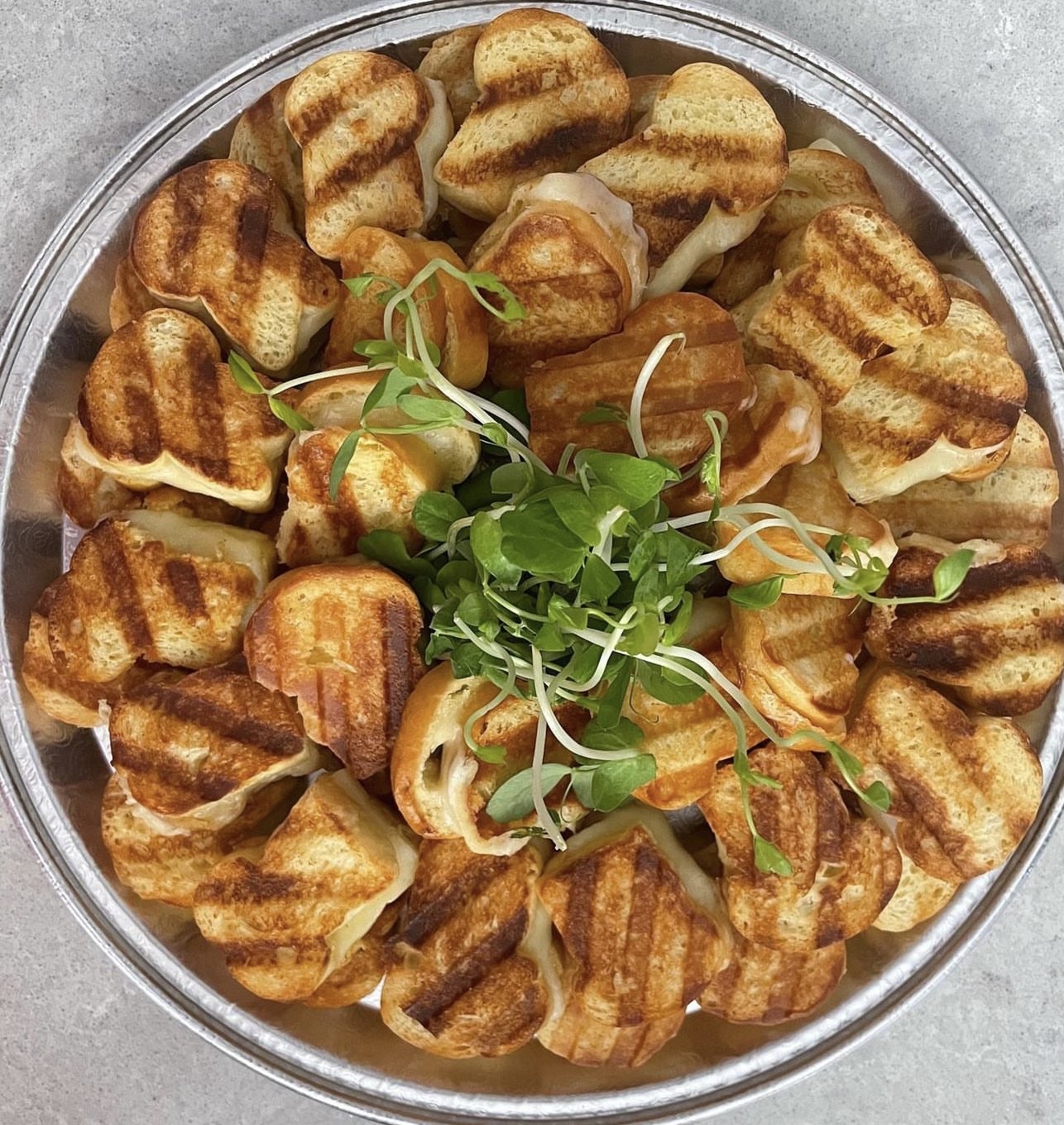 image of an outdoor garden party