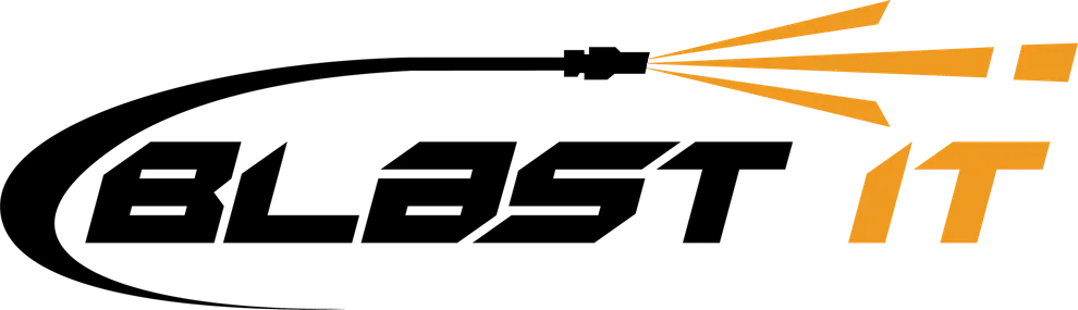 Blast-It abrasive blasting solutions logo