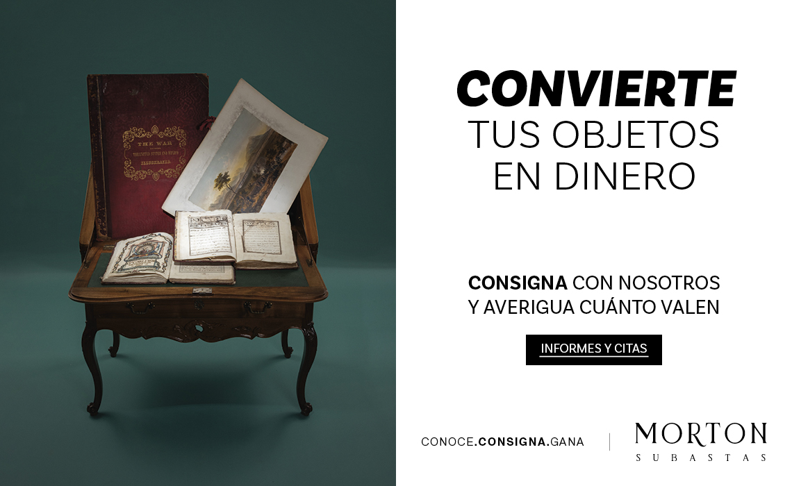 Convierte tus piezas historicas, acercate a Morton subastas