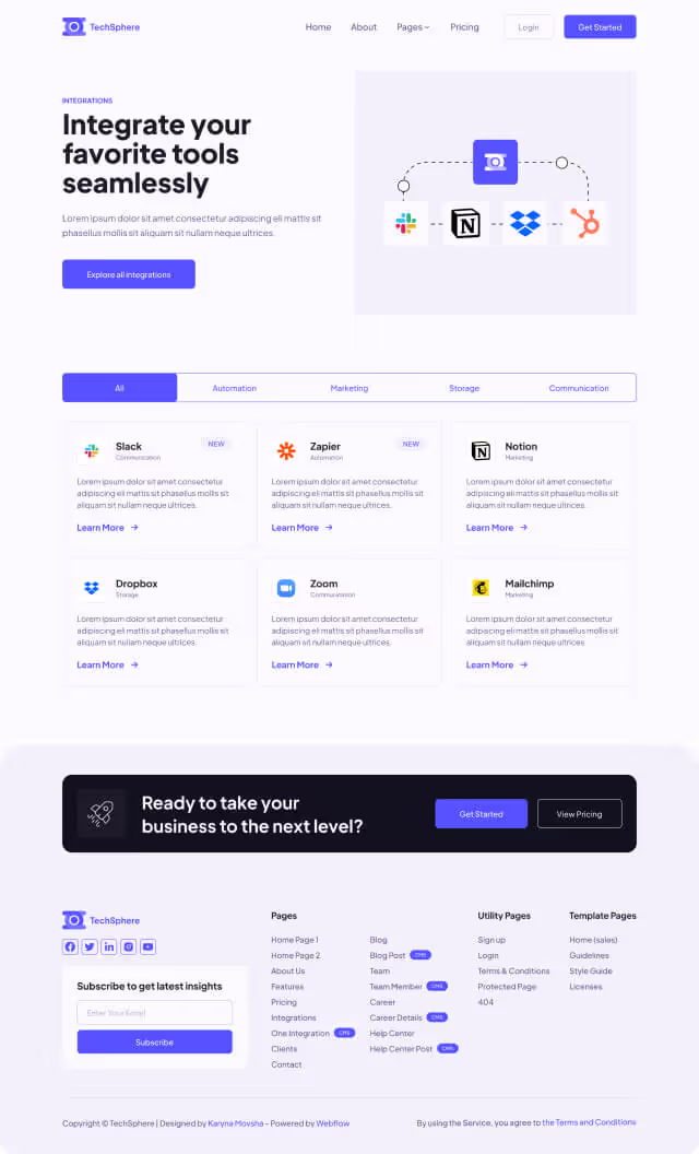 Sales Page Preview Integrations
