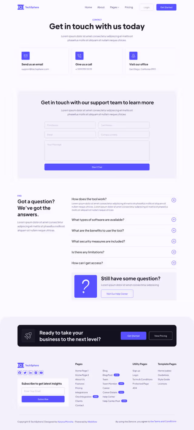 Sales Page Preview Contact