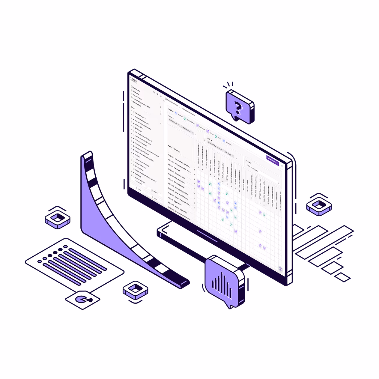 A server rack in a metal case