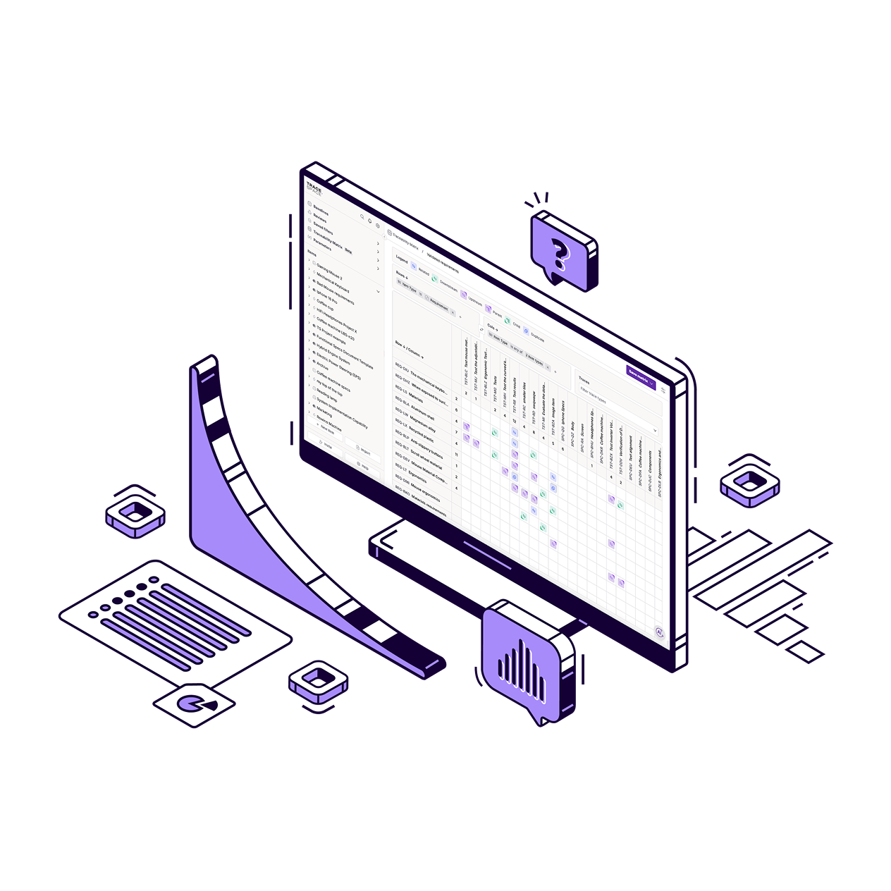 A server rack in a metal case