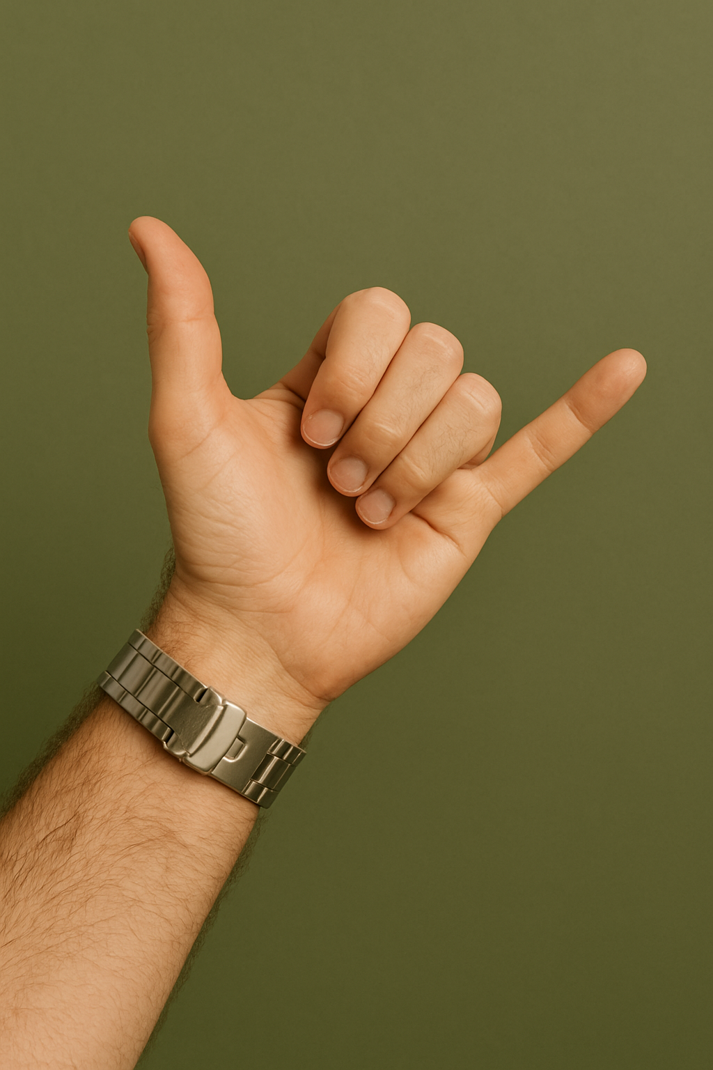 Jewelz jubileumcampagne - Goud Waard - sieraad handgebaar Hang Loose