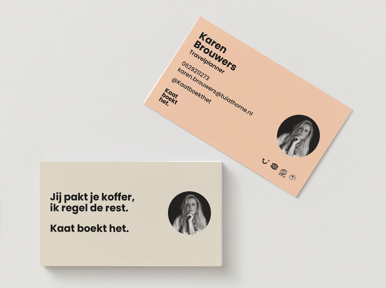 Kaat boek het visitekaartjes