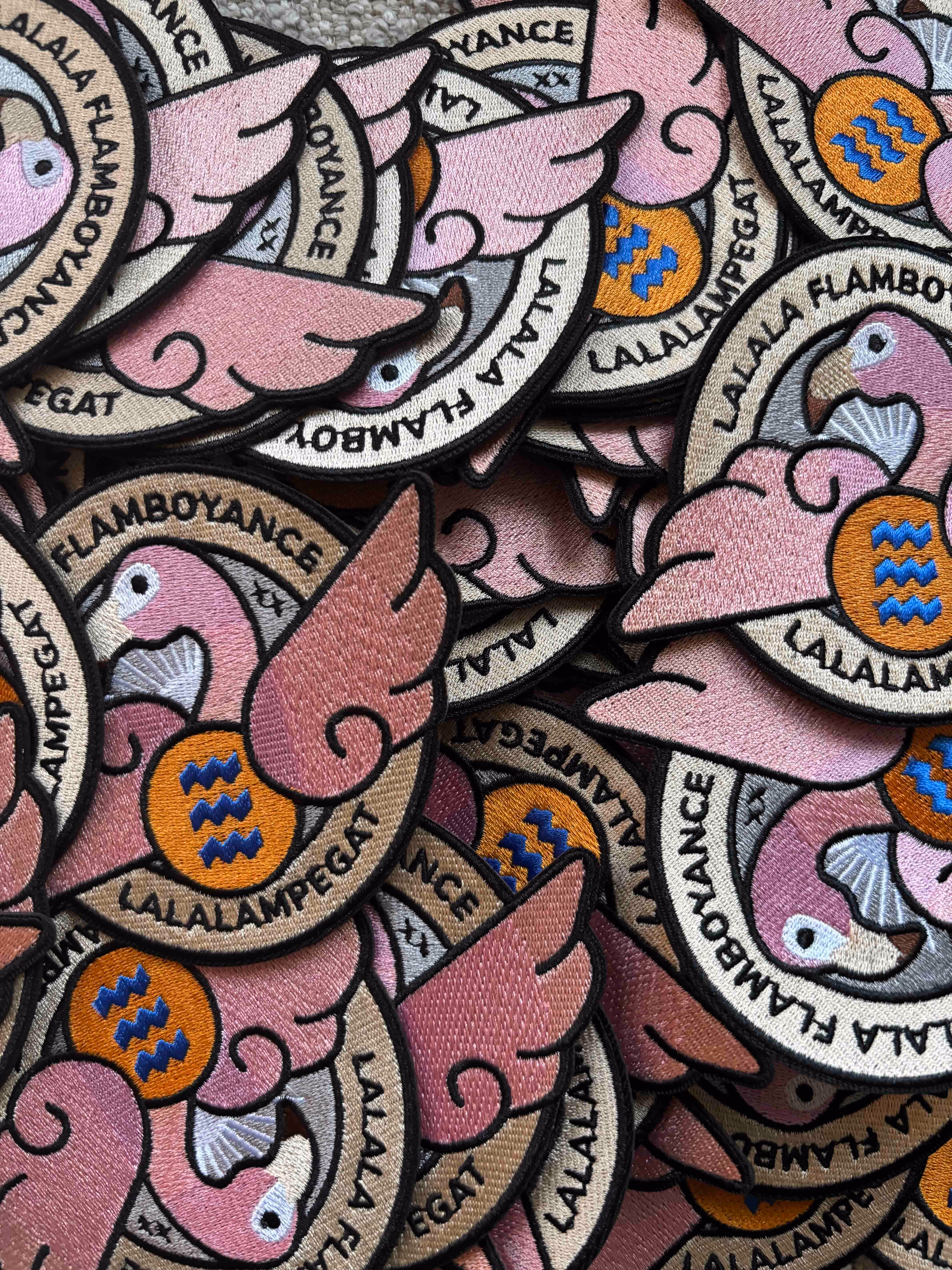 LaLaLa Flamboyance - embleem carnavalsclub | otherdings™