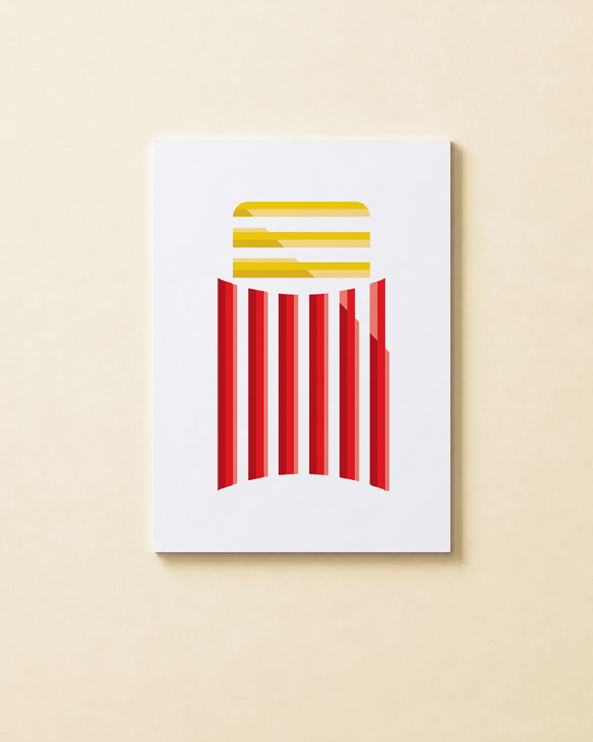 otherdings™ | Mac advertentie minimalisme friet | Branding