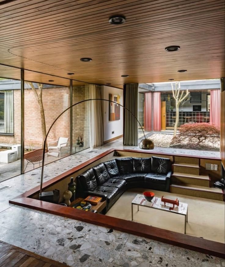 otherdings™ | Mid Century bungalow interior zitkuil | Design