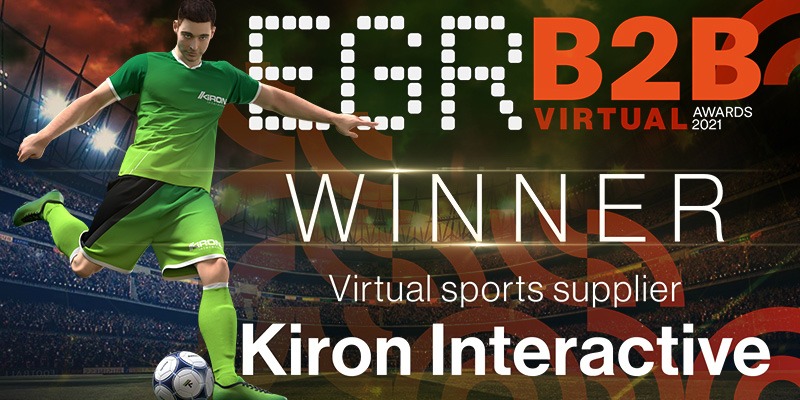 Kiron Interactive wins Best Virtual Sports Supplier in EGR B2B Awards 2021