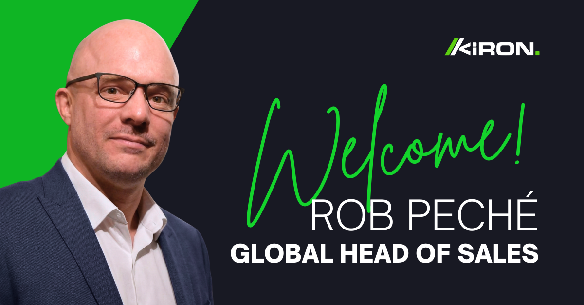 Kiron Interactive names Rob Peché as Global Head of Sales 