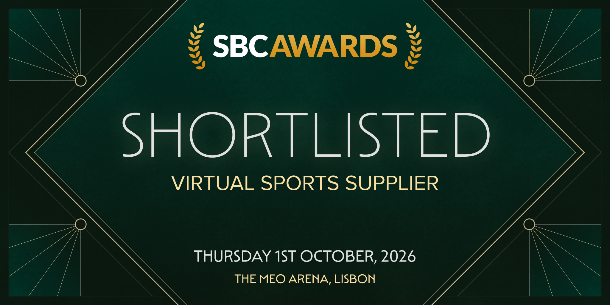 Kiron Shortlisted for Virtual Sports Supplier at the SBC Awards 2026