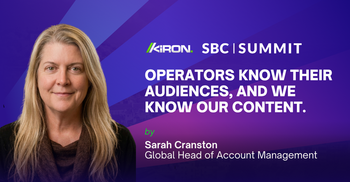 SBC Lisbon: Key takeaways with Sarah Cranston