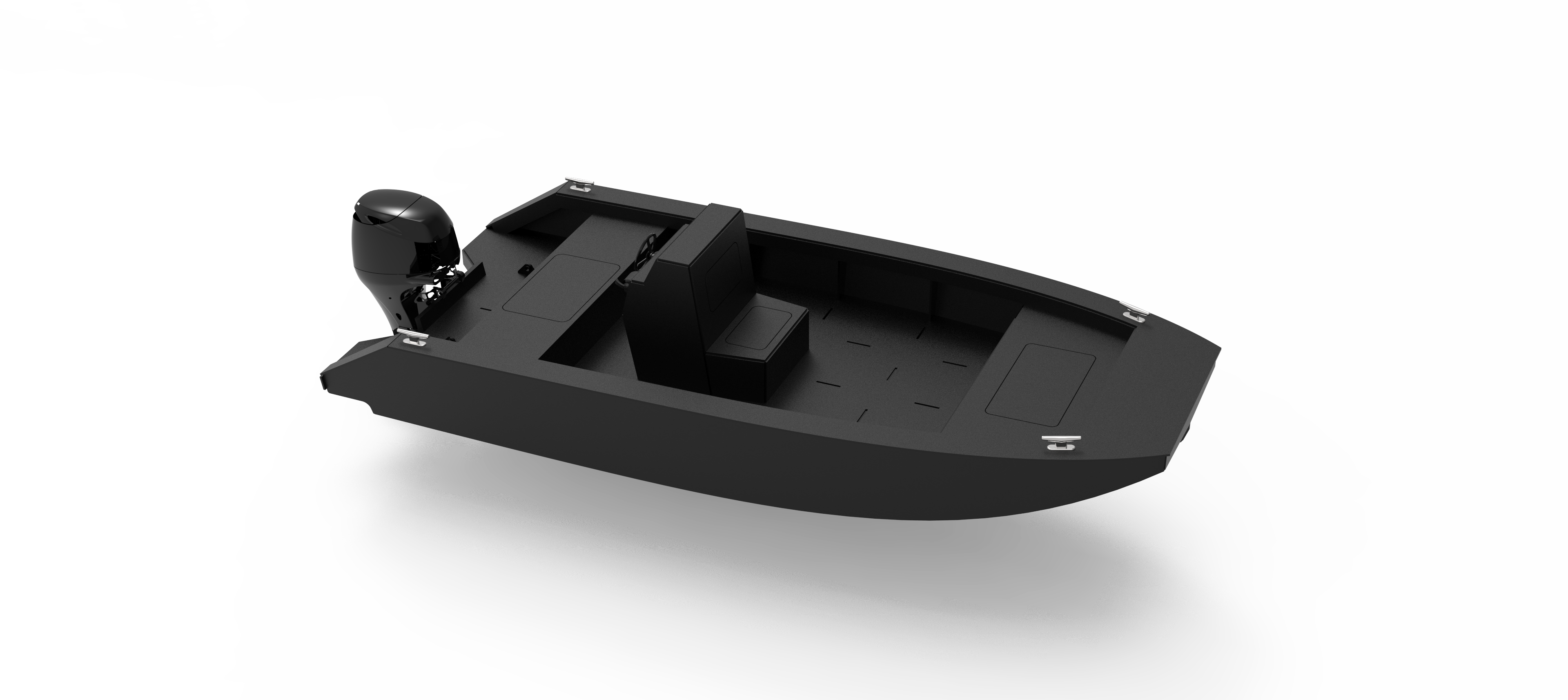 TuffTide Bruiser 16 center console HDPE boat