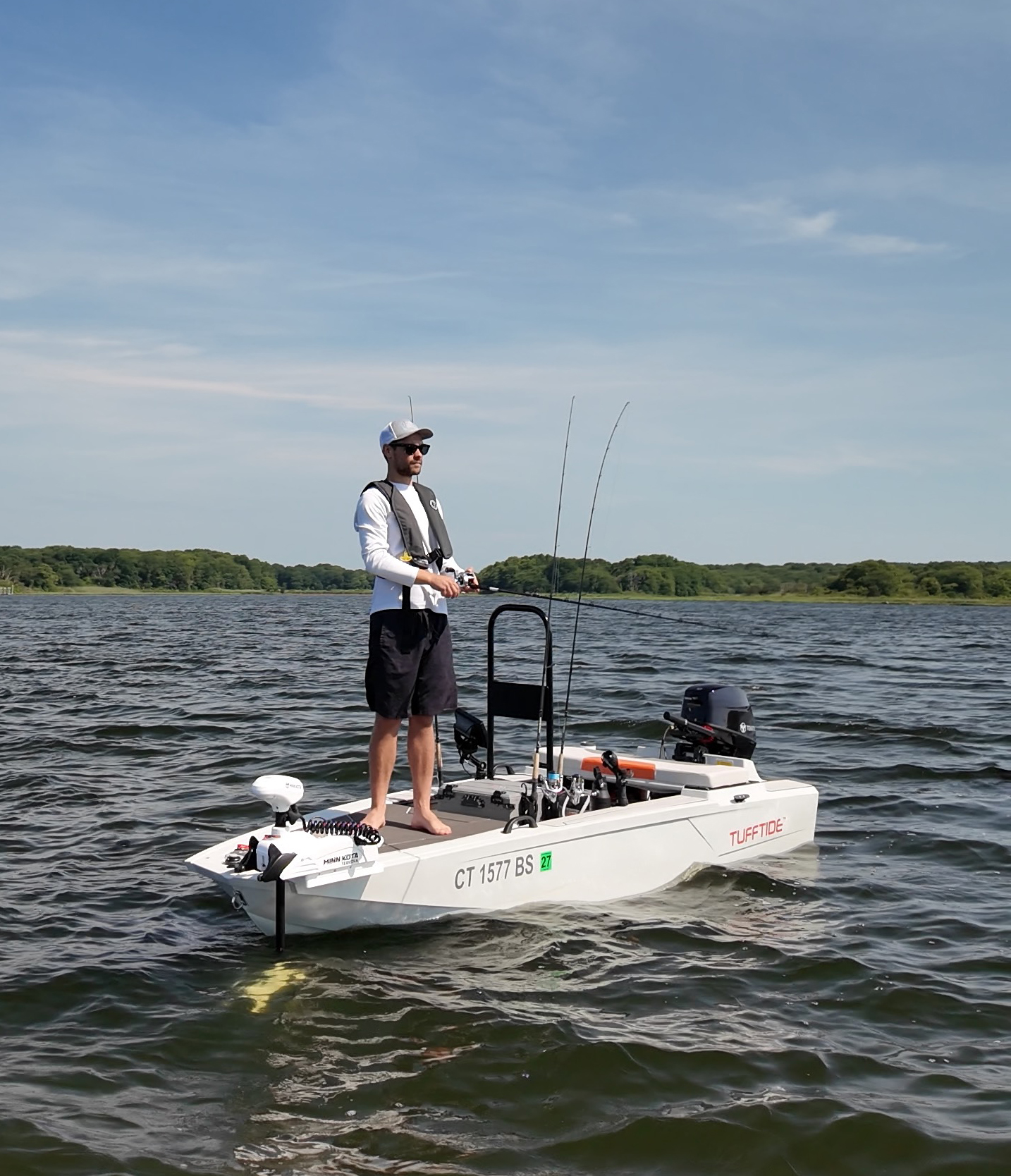 Fishing from the TuffTide 13